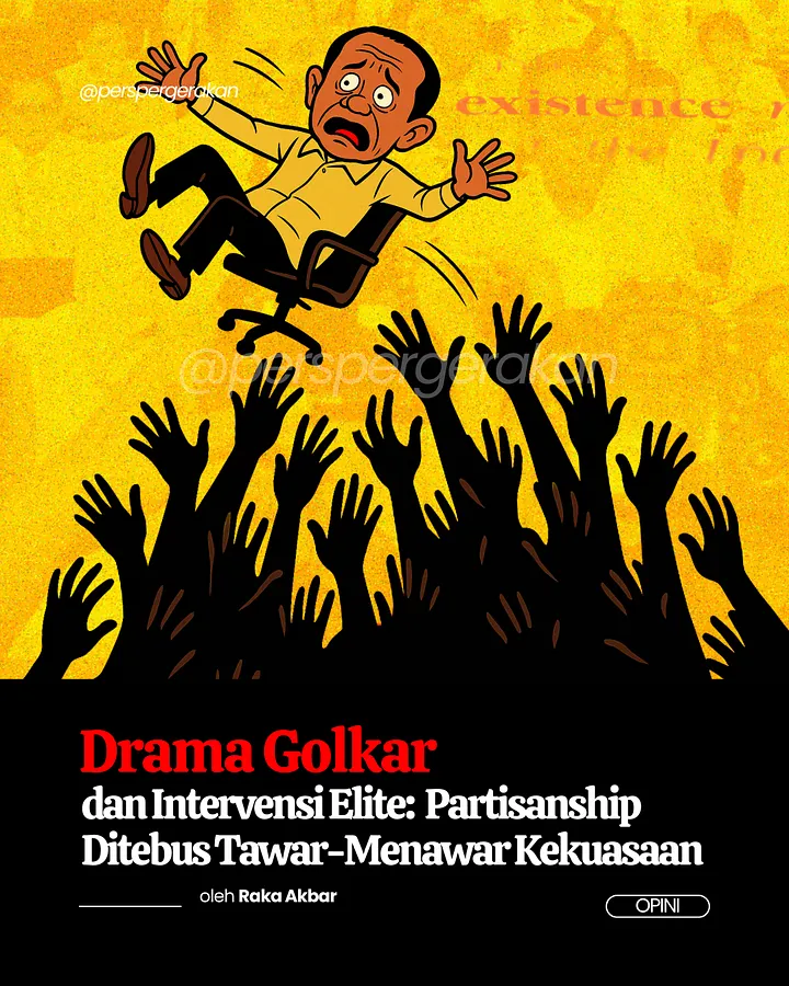 Drama Golkar dan Intervensi Elite: Partisanship Ditebus Tawar-Menawar Kekuasaan